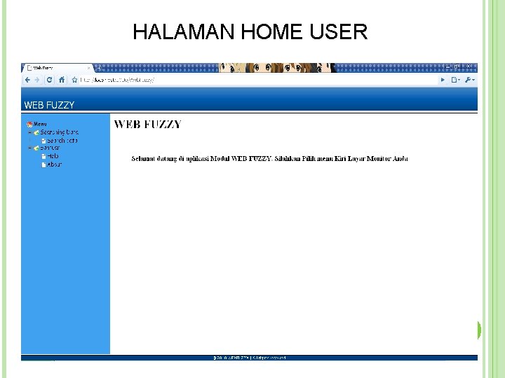 HALAMAN HOME USER  HALAMAN HOME USER