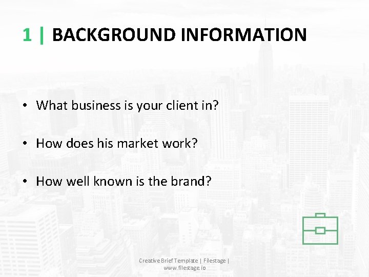 www blog filestage iocreativebrief 1 BACKGROUND INFORMATION What
