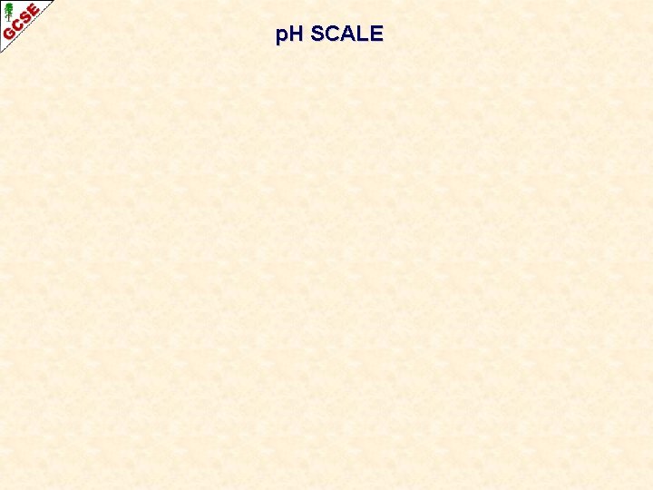 p. H SCALE 