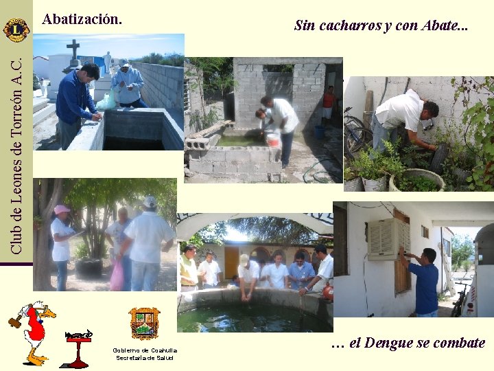 Sin cacharros y con Abate. . . Club de Leones de Torreón A. C.