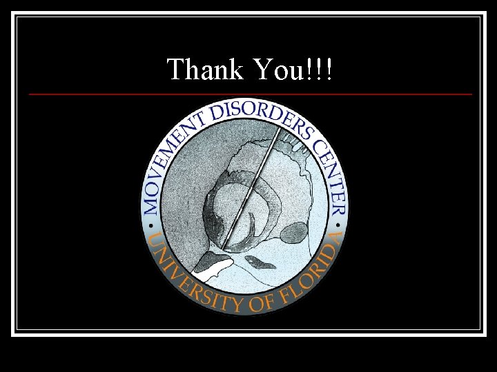 Thank You!!! 