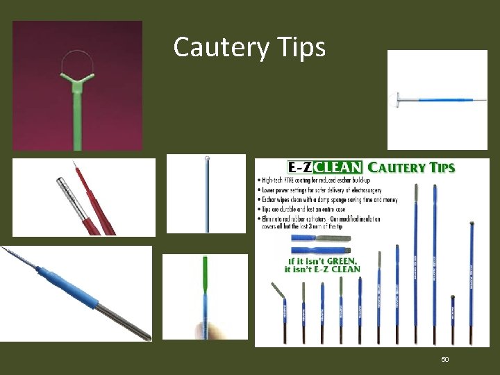 Cautery Tips 50 