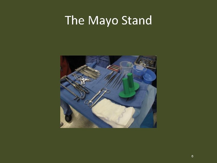 The Mayo Stand 6 