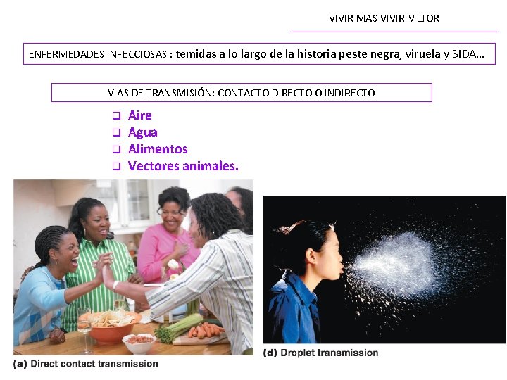 VIVIR MAS VIVIR MEJOR ENFERMEDADES INFECCIOSAS : temidas a lo largo de la historia