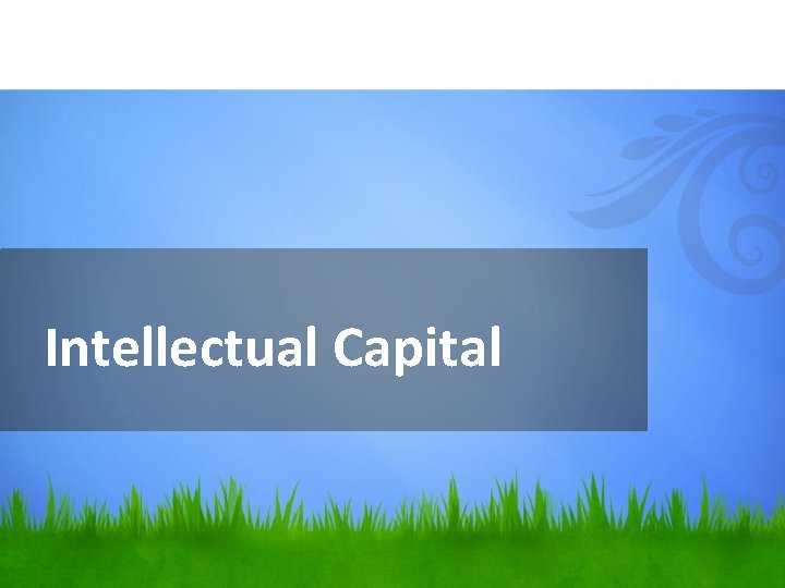 Intellectual Capital 