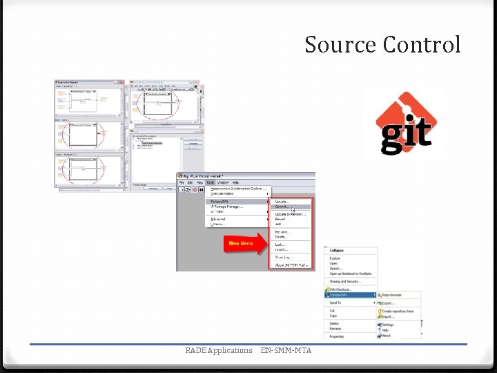 Source Control RADE Applications EN-SMM-MTA 