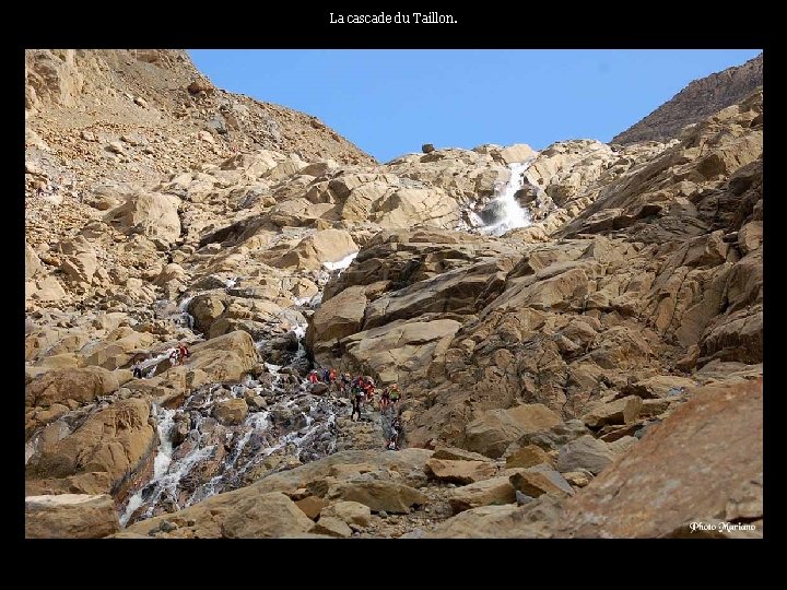 La cascade du Taillon. . . 