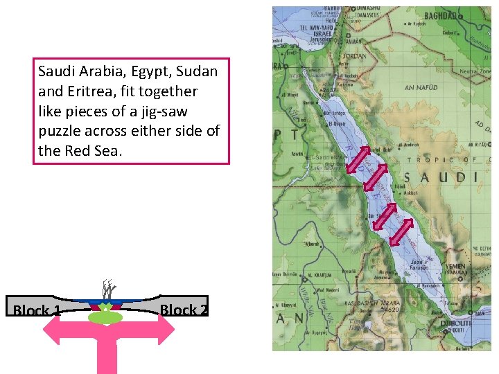 Saudi Arabia, Egypt, Sudan and Eritrea, fit together like pieces of a jig-saw puzzle