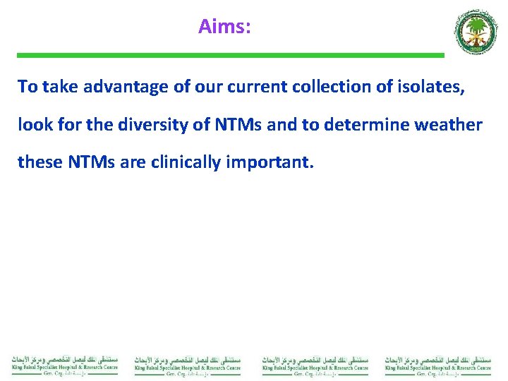 Aims: To take advantage of our current collection of isolates, look for the diversity