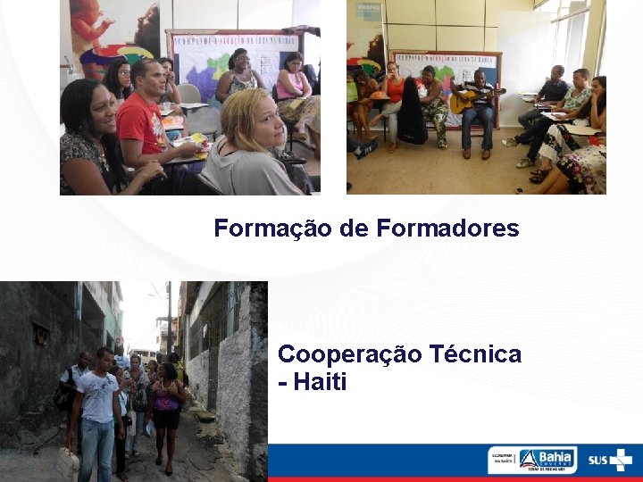 Formação de Formadores Cooperação Técnica - Haiti 