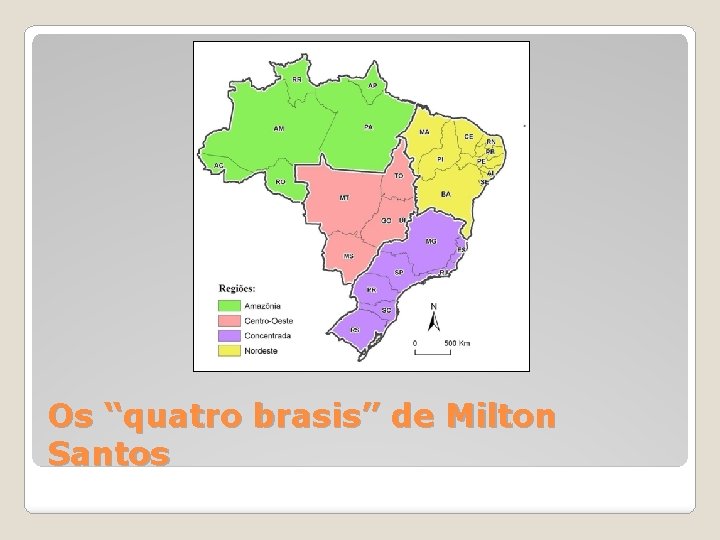 Os “quatro brasis” de Milton Santos 