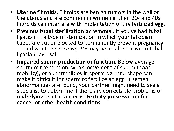 • Uterine fibroids. Fibroids are benign tumors in the wall of the uterus • Uterine fibroids. Fibroids are benign tumors in the wall of the uterus