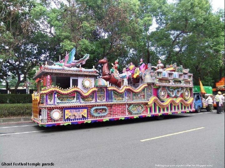 Ghost Festival temple parade 