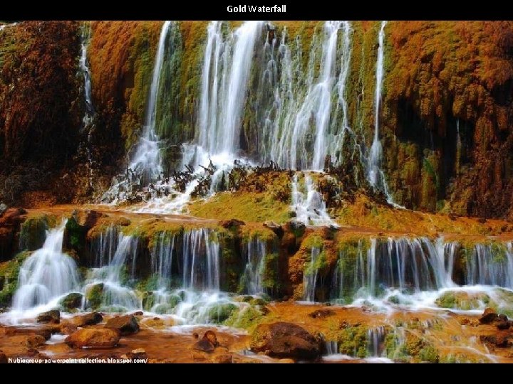 Gold Waterfall 