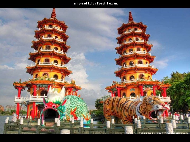 Temple of Lotus Pond, Taiwan. 