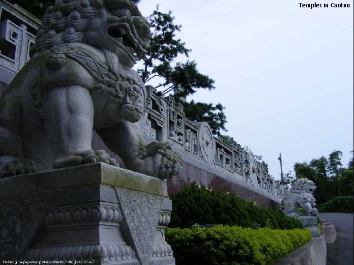 Temples in Caotun 