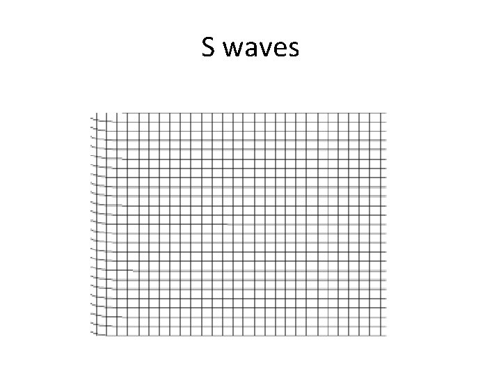 S waves 