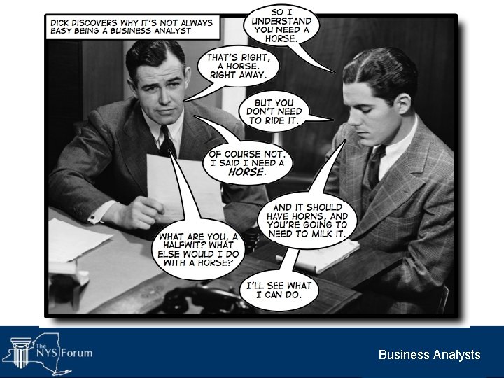 Business Analysts 