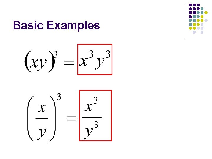 Basic Examples Basic Examples
