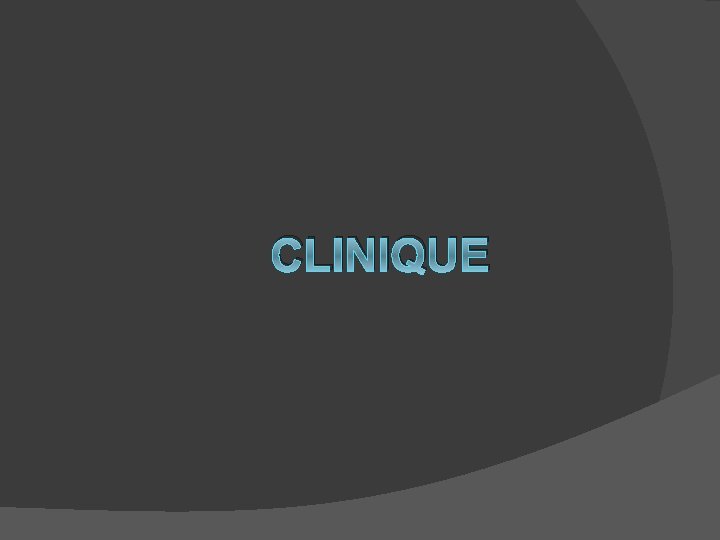 CLINIQUE 