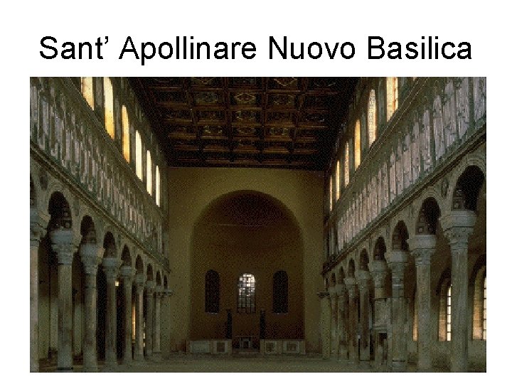 Sant’ Apollinare Nuovo Basilica 