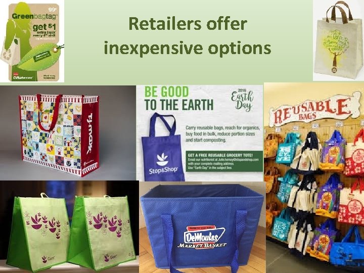 Retailers offer inexpensive options 