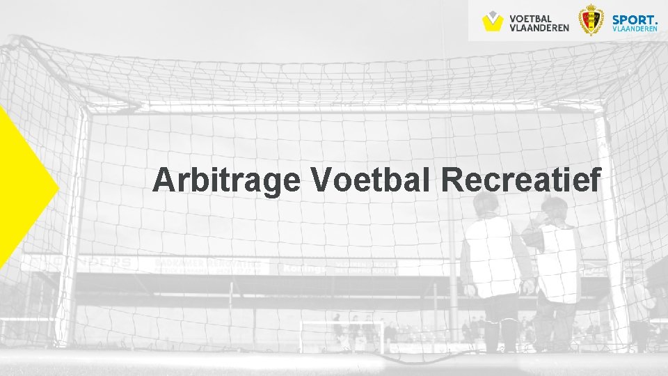 Arbitrage Voetbal Recreatief 
