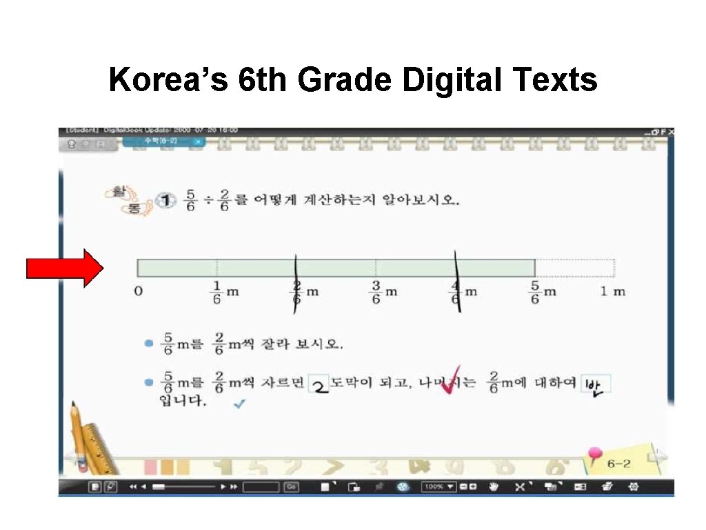 Korea’s 6 th Grade Digital Texts 