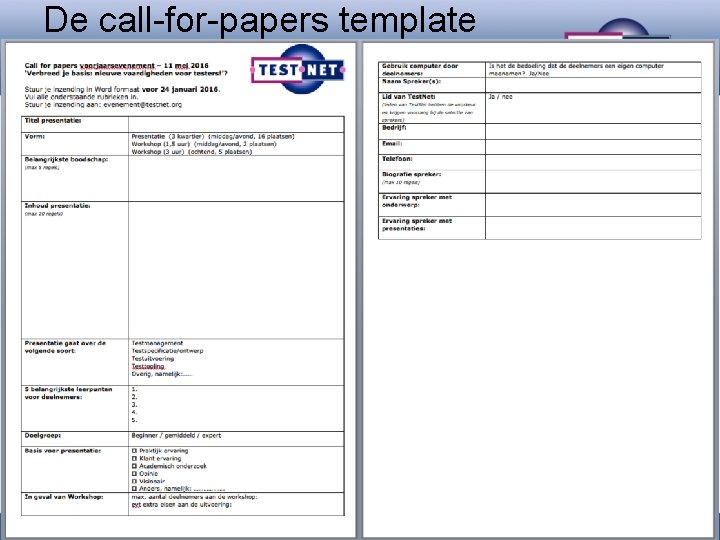 De call-for-papers template 