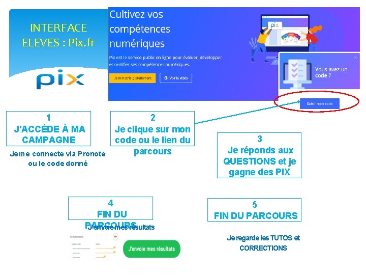 INTERFACE ELEVES : Pix. fr BR A S S E R I E A