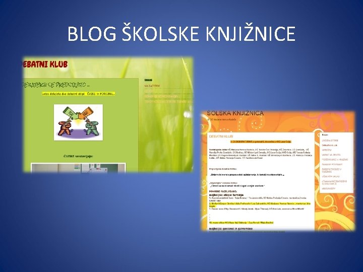 BLOG ŠKOLSKE KNJIŽNICE 