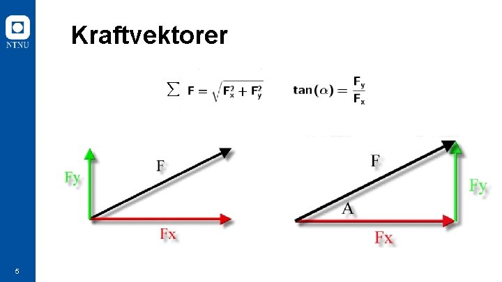 Kraftvektorer 5 