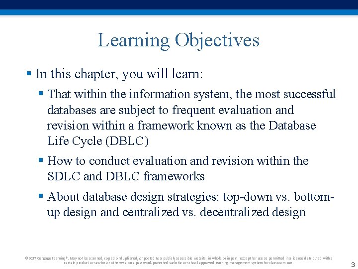 Learning Objectives § In this chapter, you will learn: § That within the information Learning Objectives § In this chapter, you will learn: § That within the information