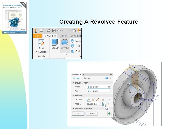 Creating A Revolved Feature 