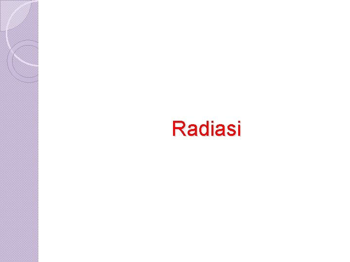 Radiasi 