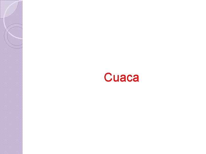 Cuaca 