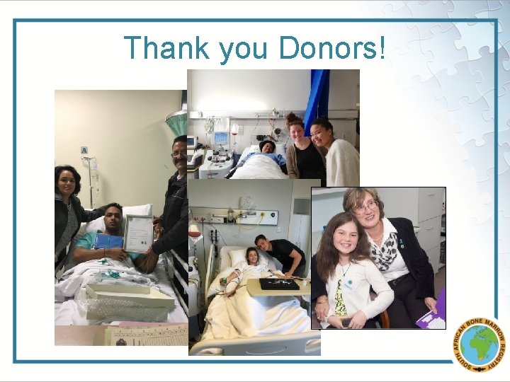Thank you Donors! 
