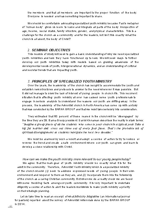 the members and that all members are important to the proper function of the
