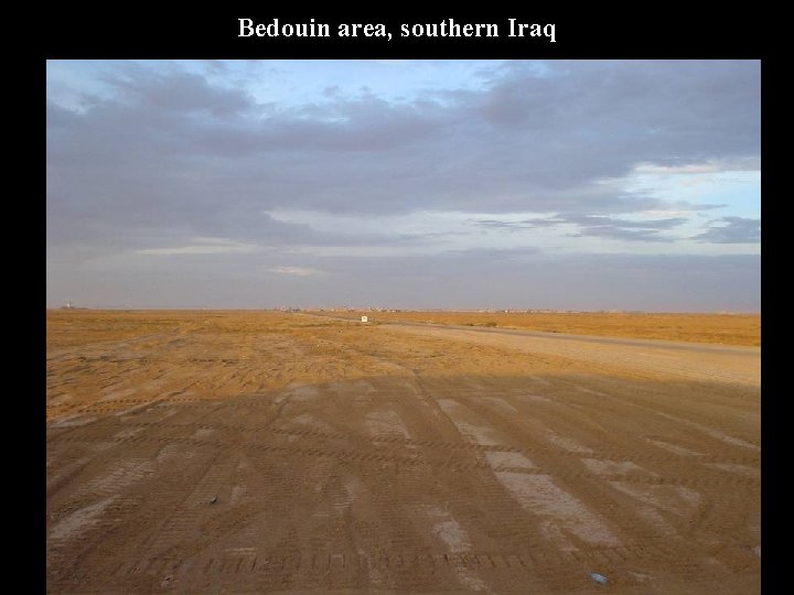 Bedouin area, southern Iraq 