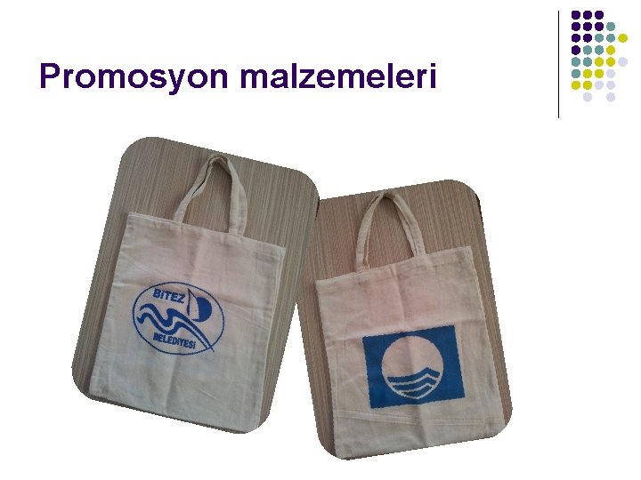 Promosyon malzemeleri 