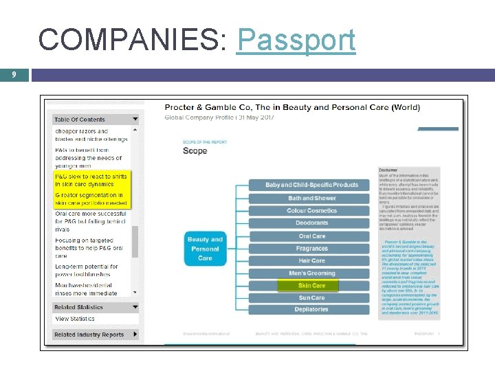 COMPANIES: Passport 9 