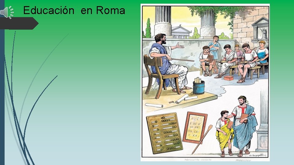 Educación en Roma 