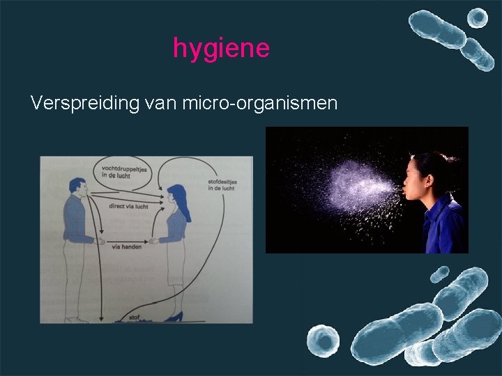 hygiene Verspreiding van micro-organismen 