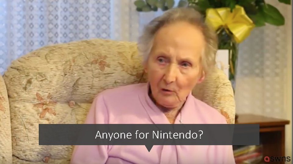 Anyone for Nintendo? 