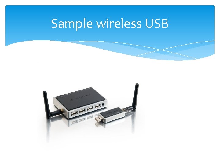 Sample wireless USB 
