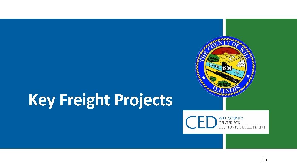 Key Freight Projects 15 