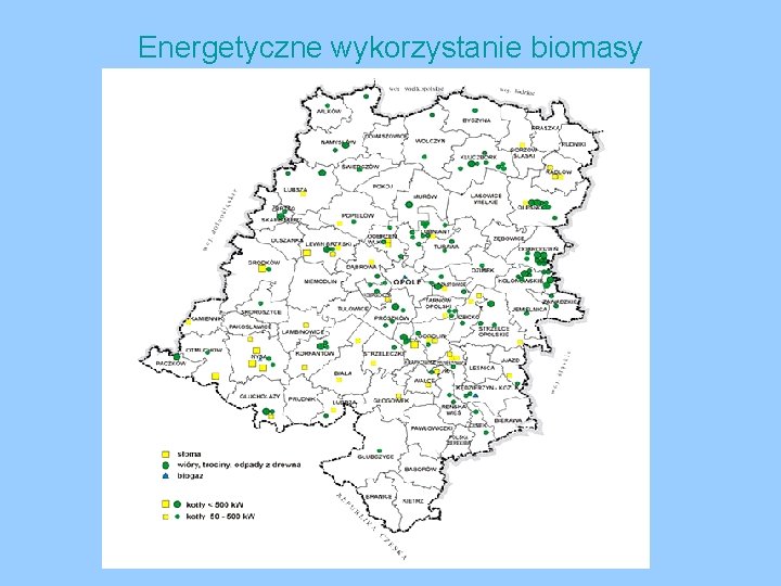 Energetyczne wykorzystanie biomasy 