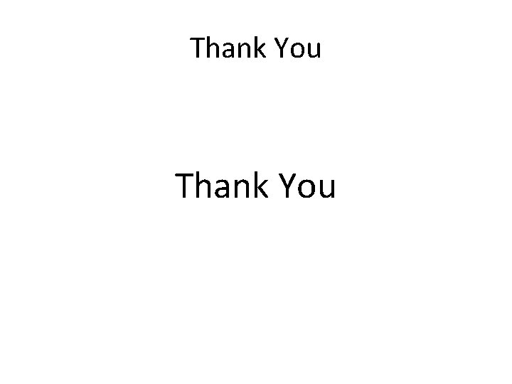 Thank You 