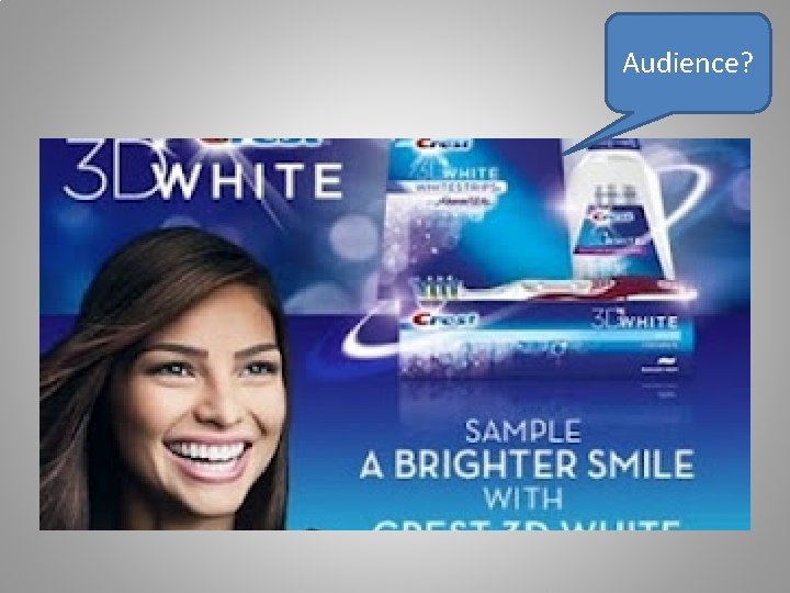 Audience? 