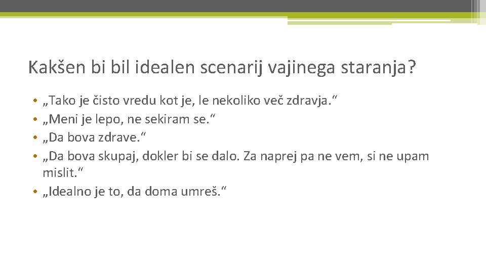 Kakšen bi bil idealen scenarij vajinega staranja? „Tako je čisto vredu kot je, le